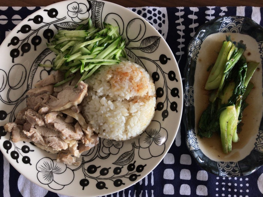 自炊ランチ きのう何食べた よりシンガポールチキンライス ほどほどの手間でおいしいランチはまだ改善の余地あり Tsutachi Co