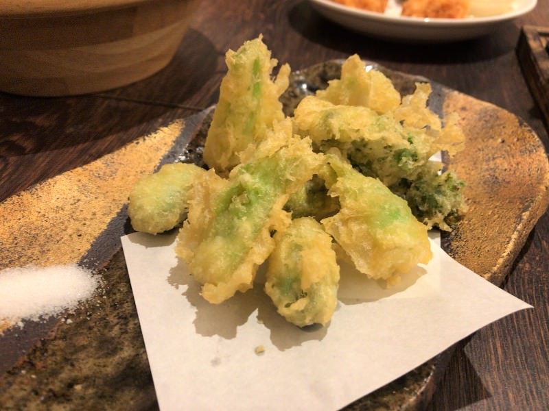 写真：魚マルシェ2号店 春野菜の天ぷら