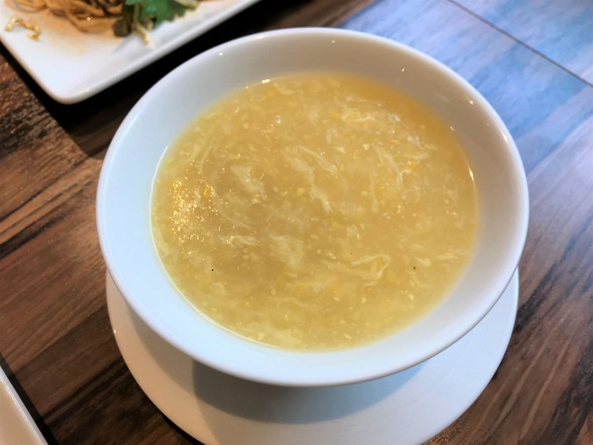 写真：蓮華　卵とコーンのスープ