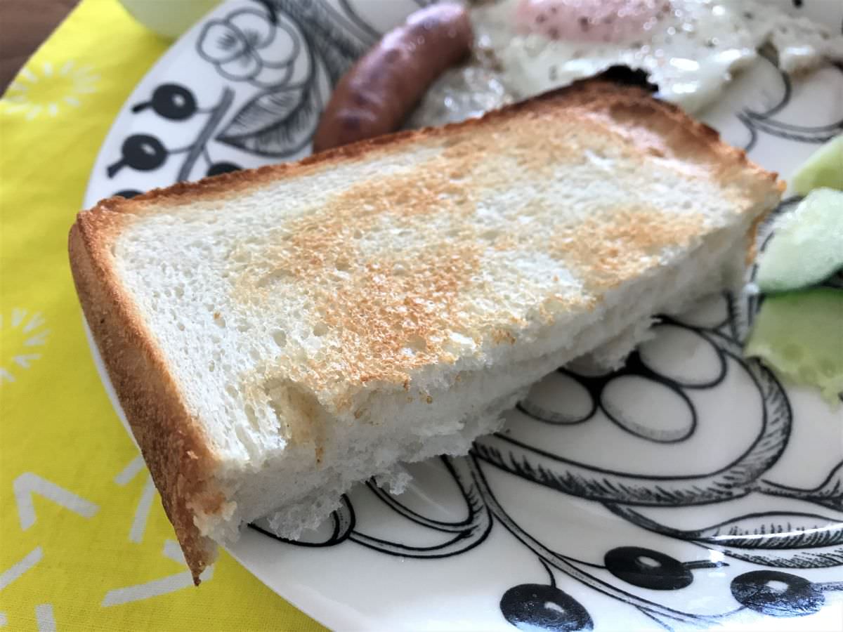写真：ヒッポー製パン所 食パンのトースト
