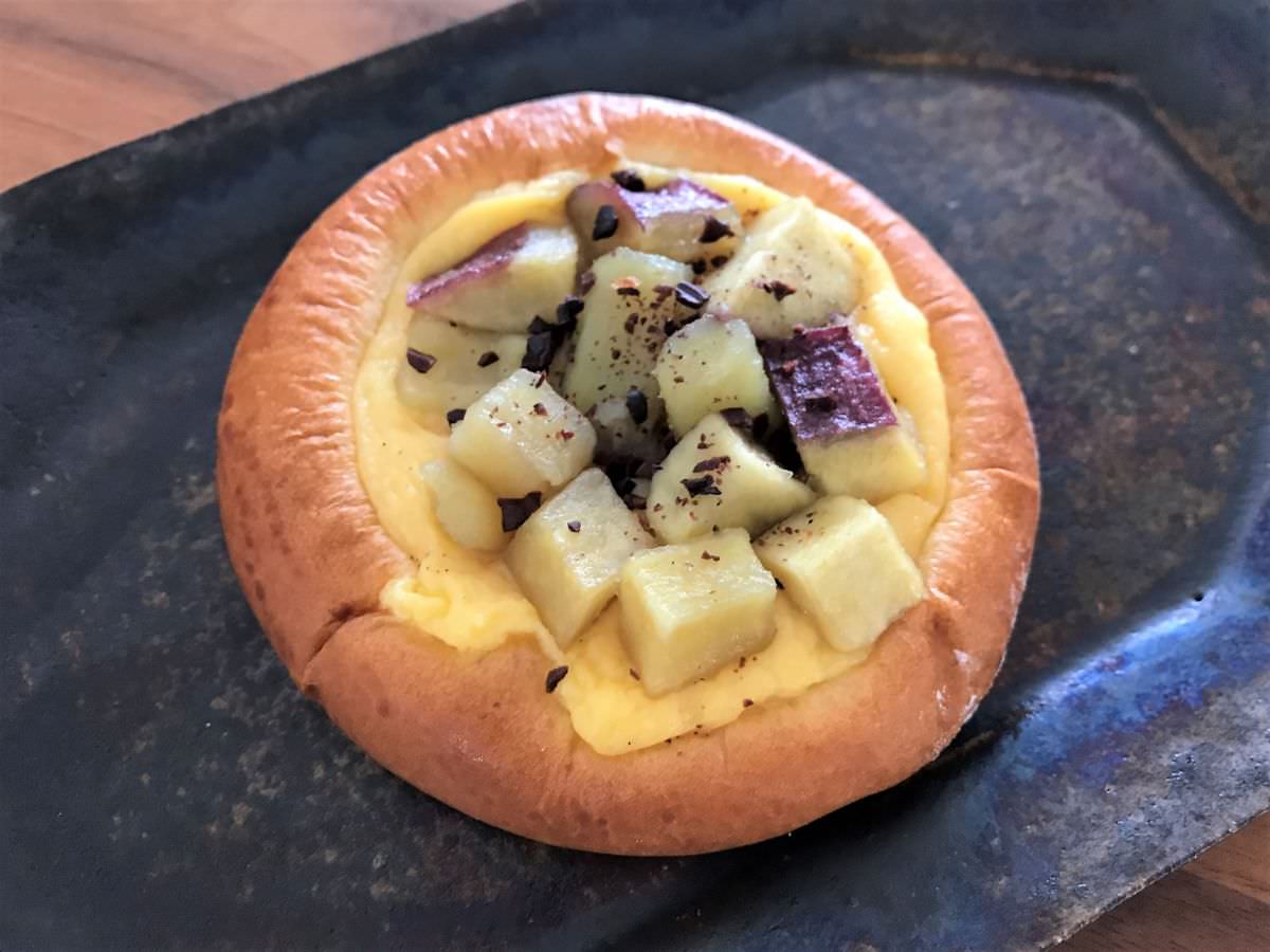 写真：福岡糸島 梅ヶ枝製パン所 サツマイモのブリオッシュ