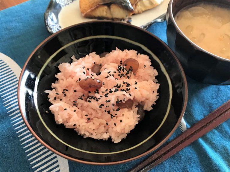 写真：北海道版お赤飯