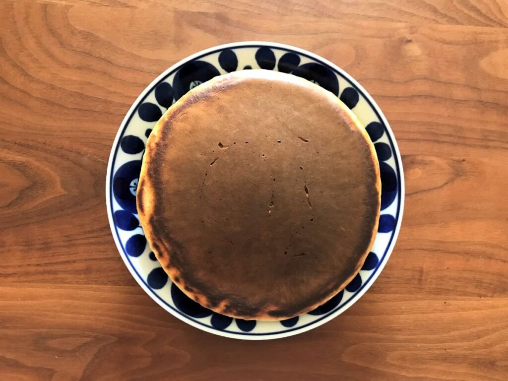 写真：マイヤー スターシェフ2 フライパンで焼いたホットケーキ