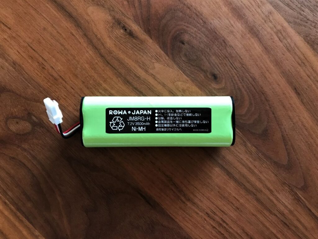 写真：サードパーティ製の充電池を買いました
