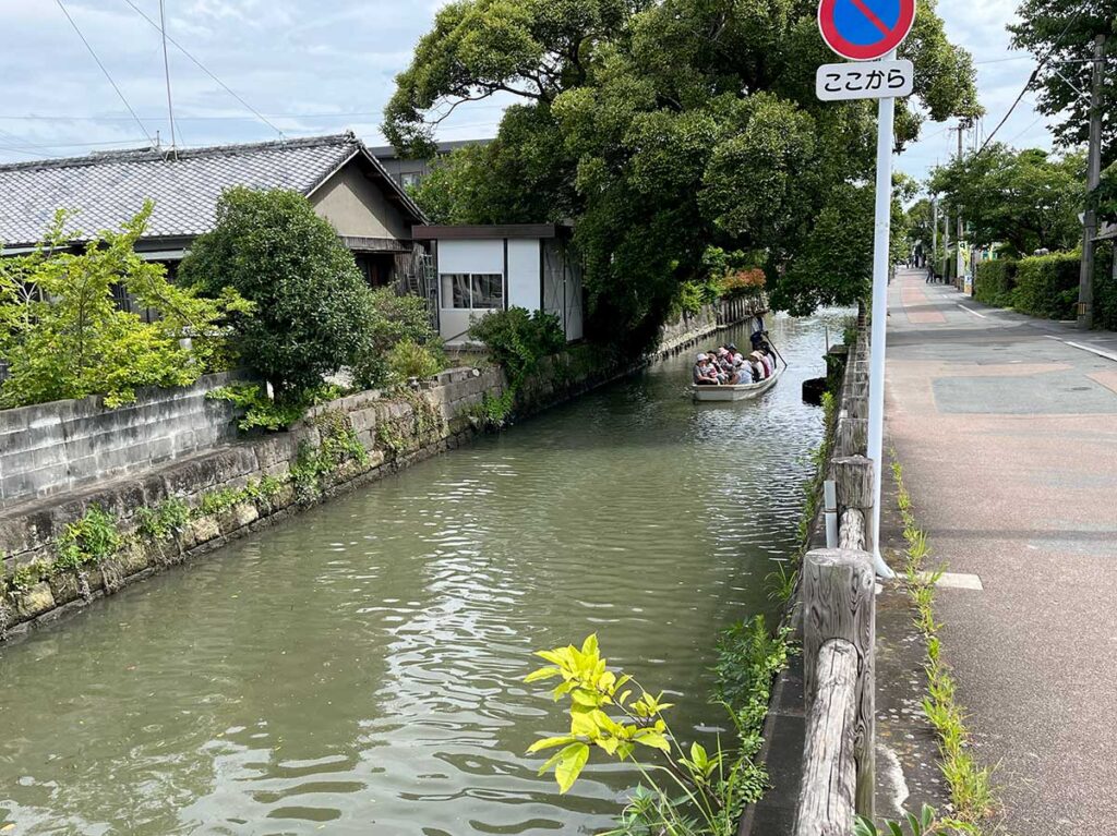 写真：福岡柳川　川下り