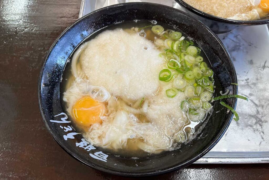 写真：宮崎市　百姓うどん