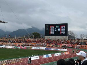 写真：レノファ山口 VS 北海道コンサドーレ札幌