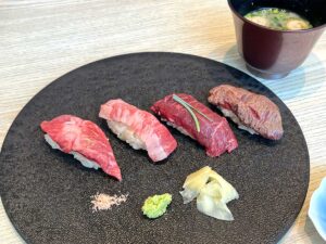 写真：熊本 菅乃屋 馬肉ランチ