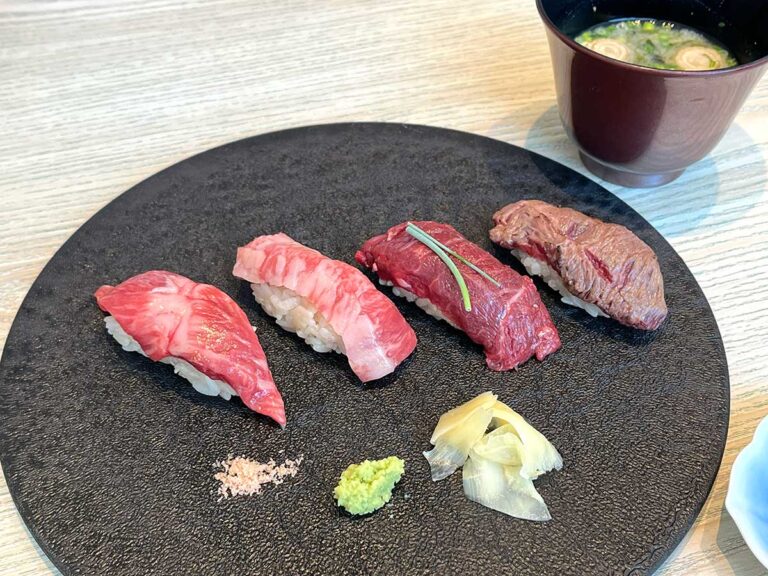 写真：熊本 菅乃屋 馬肉ランチ