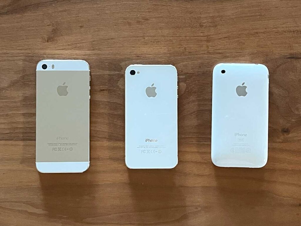 写真：iPhone3,4,5