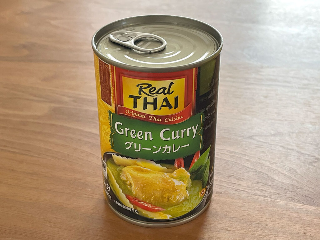 写真:業務スーパー Real Thai グリーンカレー缶詰