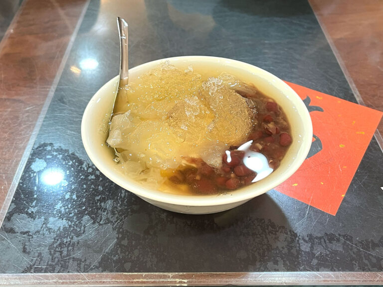 写真：古早味豆花の豆花