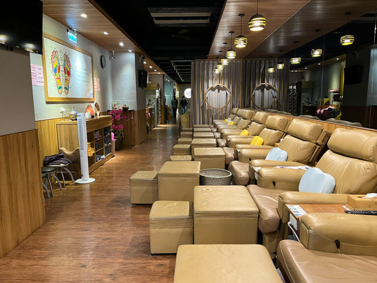 写真：台湾台北 黃金腳足體養生會館