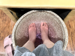 写真:台湾台北 黃金腳足體養生會館 足湯