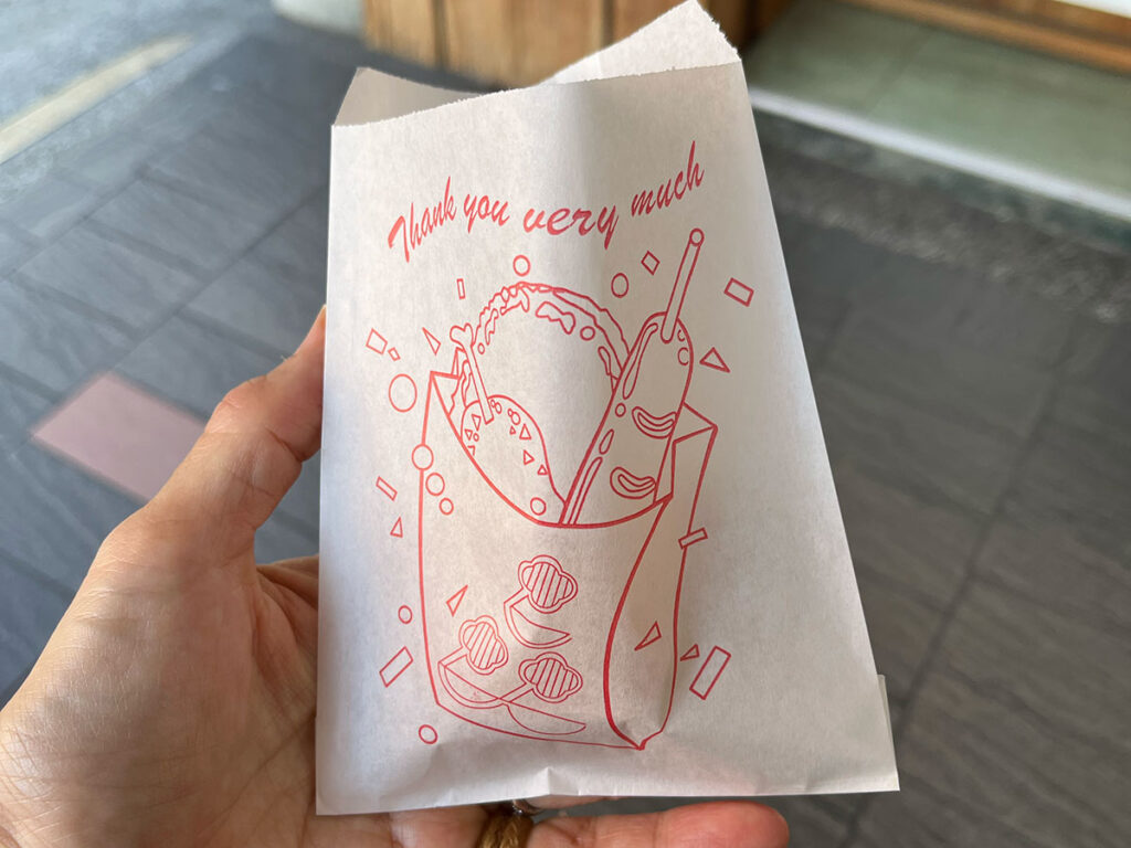 写真：福田一方鳳梨酥 1個売りのパイナップルケーキ